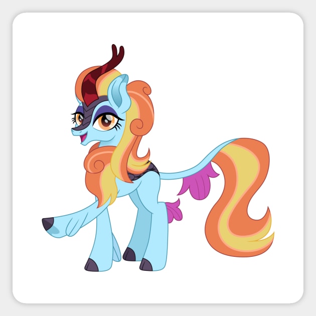 Kirin Sassy Saddles Sticker by CloudyGlow